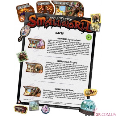 Купити Small World: A spider's Web - доповнення Small World: A spider's Web - доповнення